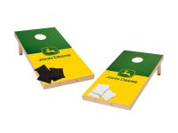Image of the John Deere Wooden Corn Hole board game set.